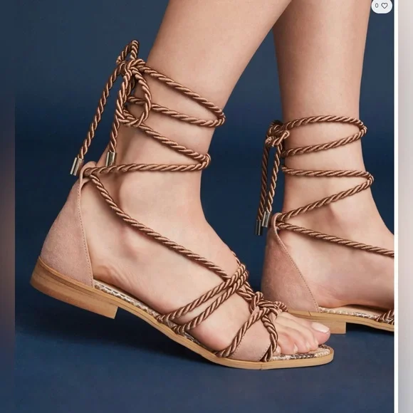 Elysess Strappy Rope Gladiator Sandals from Anthropologie - Picture 5 of 15